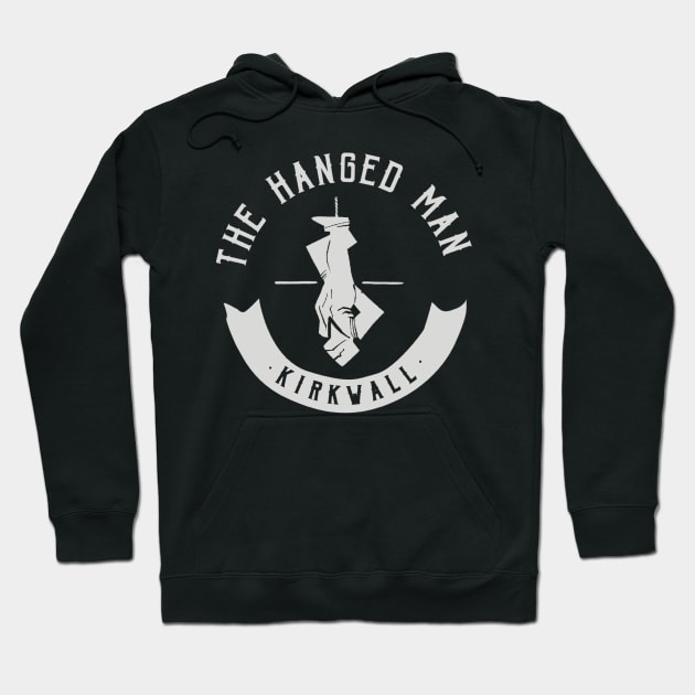 The Hanged Man Pub Logo | Dragon Age 2 Logo Hoodie by threadbaregaming